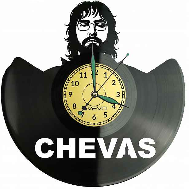 Chewas Dárek Originální dekorace do domu Hodiny z vinylové desky
