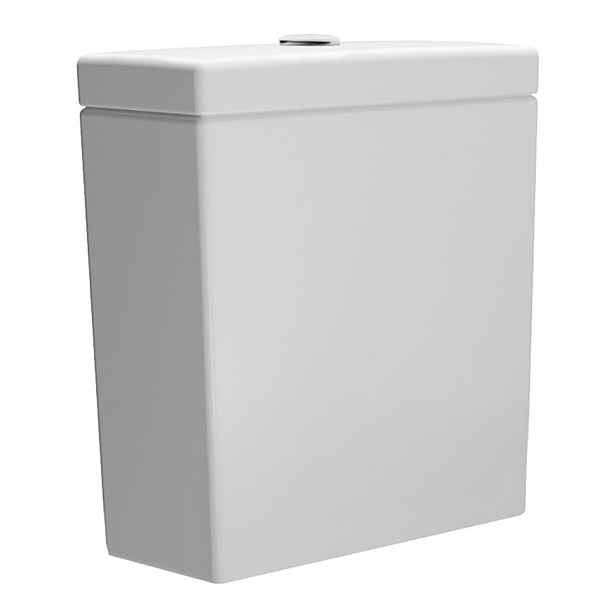 GSI PURA nádržka k WC kombi, bílá ExtraGlaze