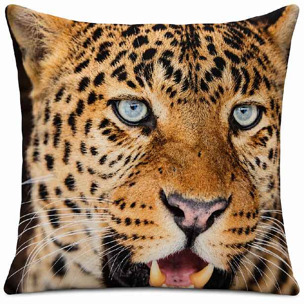 Povlak na polštář JAGUÁR II. 40x40 cm  motiv jaguár MyBestHome