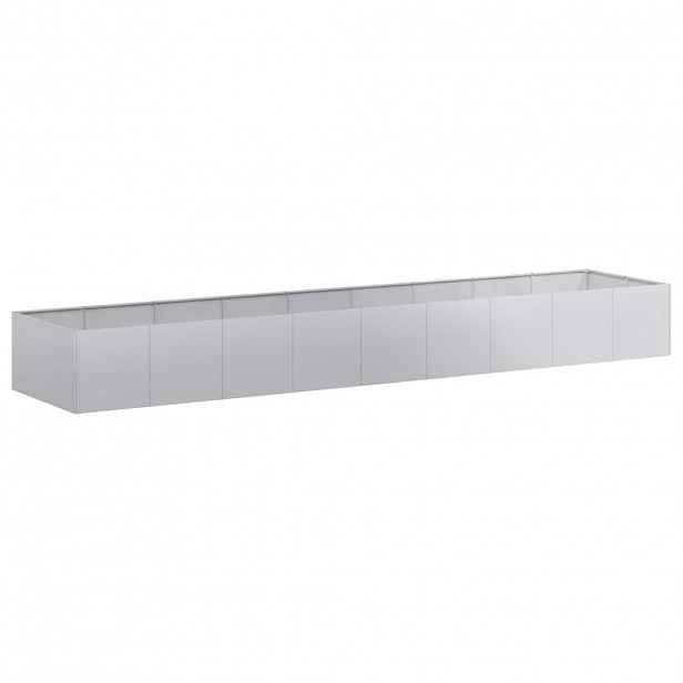 vidaXL Truhlík 360x80x40 cm pozinkovaná ocel