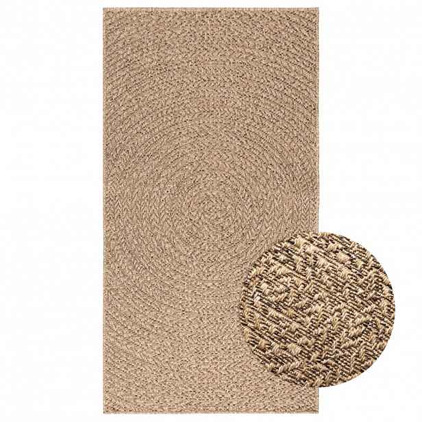 vidaXL Koberec ZIZUR 80 x 150 cm jutový vzhled interiér i exteriér