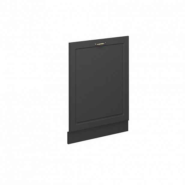 Vicco ČELNÍ PANEL MYČKY Fame-Line Anthrazit-Gold Landhaus 60 cm bez pracovní desky