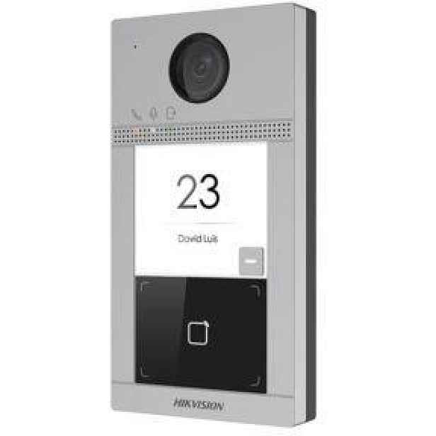 Hikvision DS-KV8113-WME1(C) – Nástěnná bránová stanice s kamerou 2MPix
