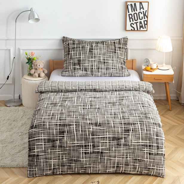 TOP Mikroplyšové povlečení Premium 140x200+70x90 Cila