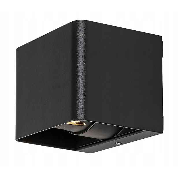 Venkovní nástěnné Led svítidlo antracit čtvercové 3000K 10W IP54 Rabalux