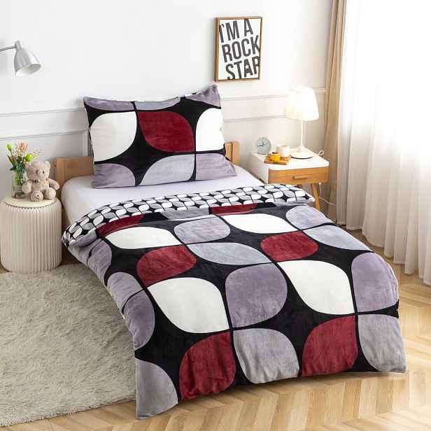 TOP Mikroplyšové povlečení Premium 140x200+70x90 Cila