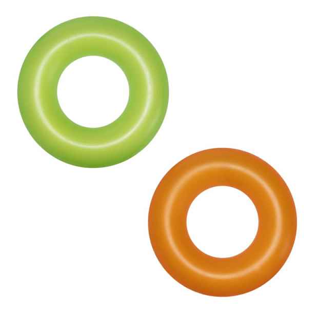 Bestway 36024 Nafukovací kruh FROSTED NEON 76 cm zelená