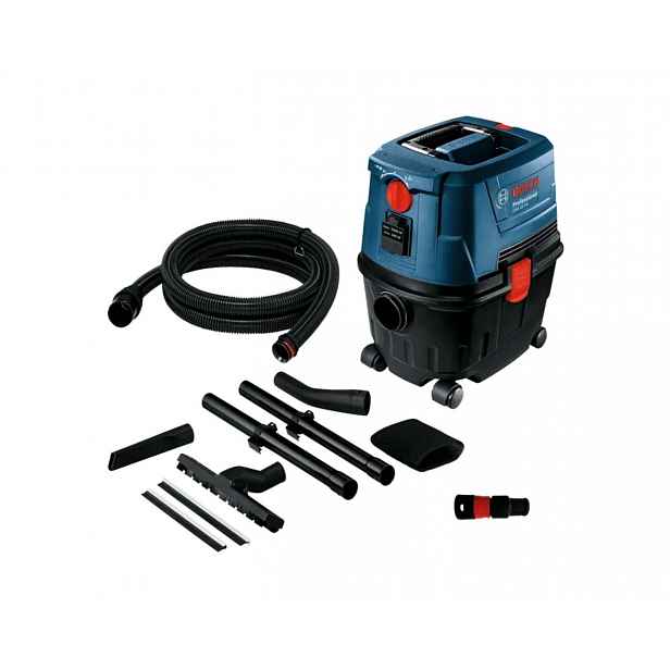 Bosch - Průmyslový vysavač 1100 W, objem 15 l 06019E5100