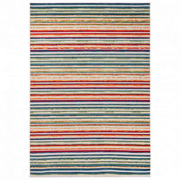 Mazovia KOBEREC barevný abstraktní pruhy - 80 x 150 cm