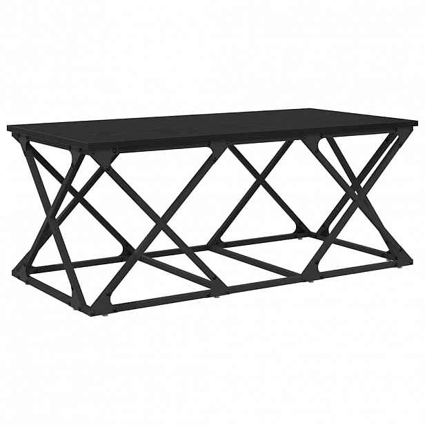vidaXL Konferenční stolek Černý dub 100 x 49 x 40 cm Kompozitní dřevo