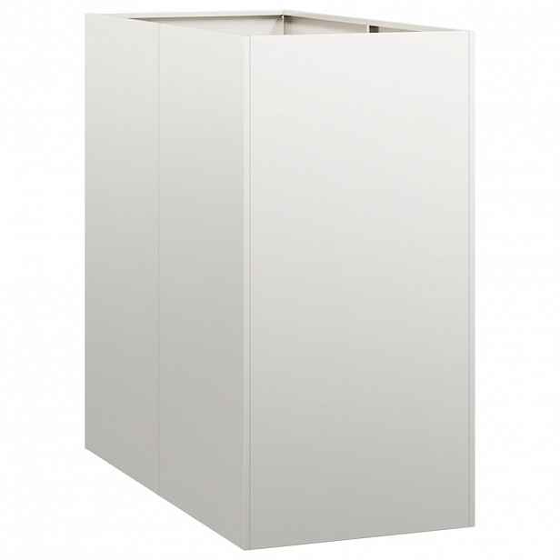 vidaXL Truhlík 40x80x80 cm nerezová ocel