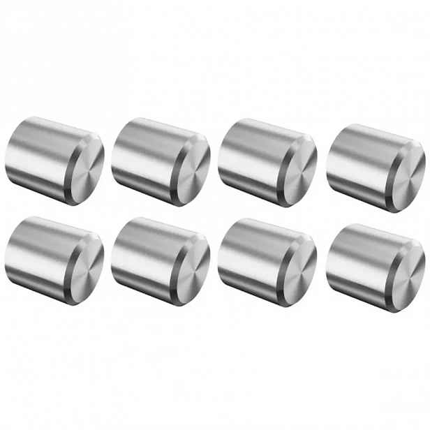 Záslepka oceľ nehrdz. 12mm 8szt