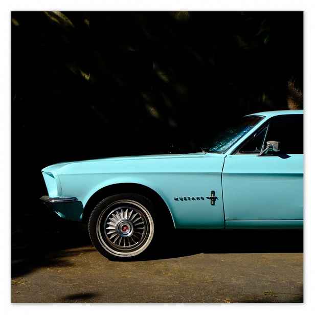 Plakáty 140x140 Ford Mustang Auto Usa