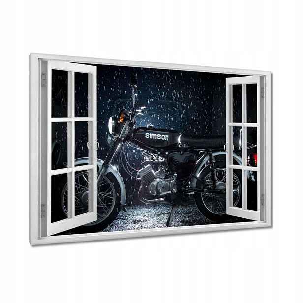 Obrazy 120x80 Černý Simson 4 rychlostní stupně