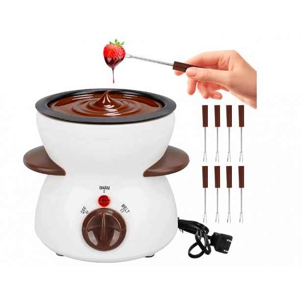 Elektrické Čokoládové Fondue 260 ML 2 Teploty Tavidlo