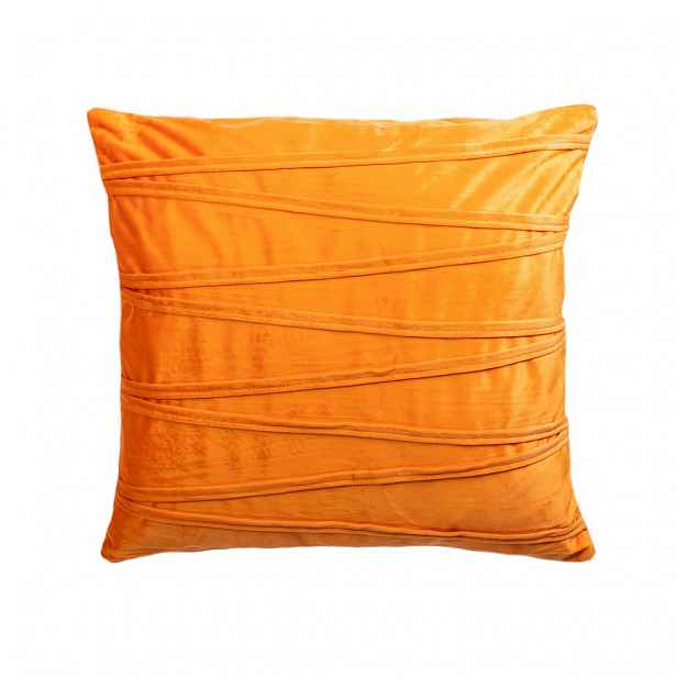 Povlak na polštářek Ella oranžová, 40 x 40 cm