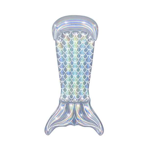 Bestway 43413 Nafukovací lehátko Mořská panna 193 x 101 cm, perleťová