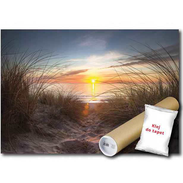 Fototapeta Flizelina Pláž Slunce Západ 208x146