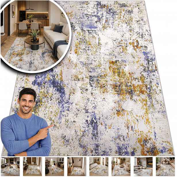 Koberec Do Obývacího Pokoje, Chodby, Ložnice Laila Vintage Loft 60x110