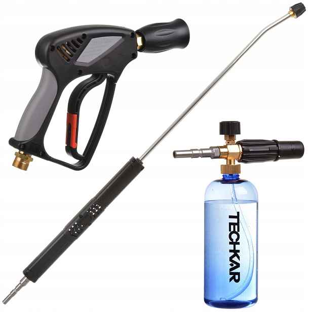 Set Pistole lanka pěnová tryska na rychlospojku pro Karcher Kranzle