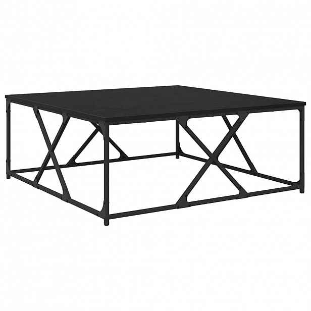 vidaXL Konferenční stolek Černý dub 100 x 100 x 40 cm Kompozitní dřevo