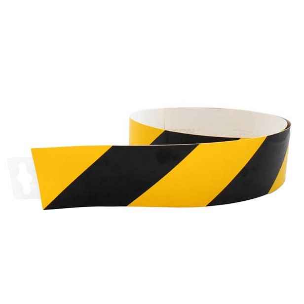 Pás bezpečnostní 60 mm/0,98 m žluto-černá