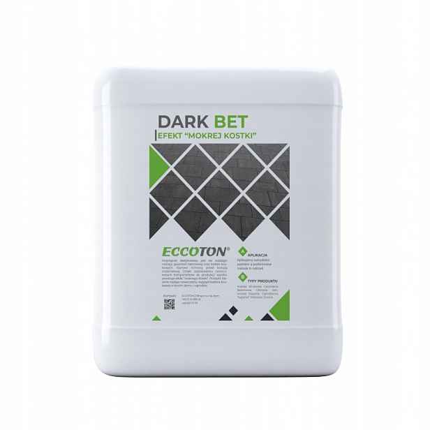 Impregnát Zatemňovač dlažby Betonu dodávající efekt mokré kostky Dark Bet