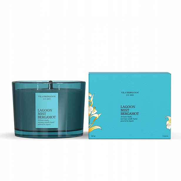Lagoon Mist Bergamot Vila Hermanos vonná svíčka 350 g
