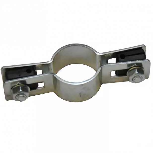 Objímka na sloupek kulatá pozink průběžná 38 mm 7063477