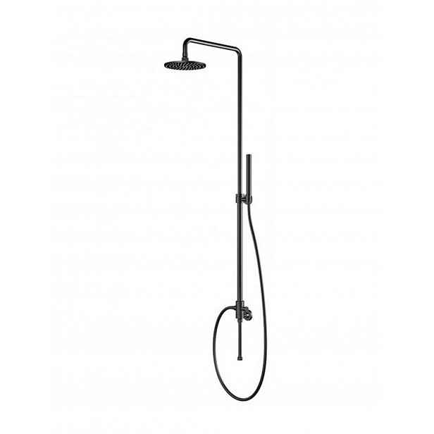 Steinberg 100 - Sprchový set bez baterie, průměr 20 cm, matná černá 100 2770 S