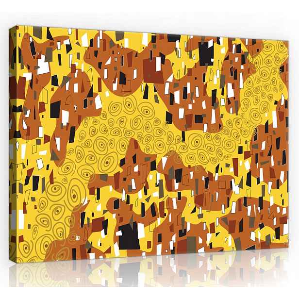 Obraz Na Plátně Canvas 70x50 Abstrakce Umění Grafika