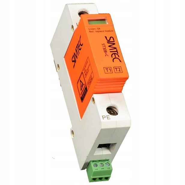 Omezovač přepětí B+c 1P 30 kA Simtec SM30B+C/1P