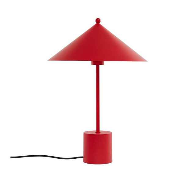 Červená kovová stolní lampa (výška 50 cm) Kasa – OYOY Living Design