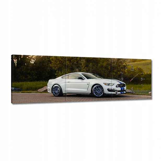 Hodiny 120x40 Ford Mustang Auto Usa