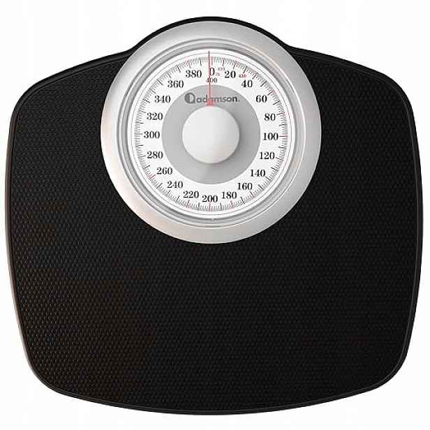 Analogová váha do 180 kg s protiskluzovým gumovým povrchem Adamson A25W