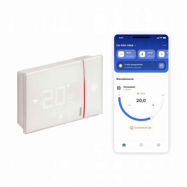 Bticino Smarther2 Inteligentní termostat s Netatmo WiFi Alexa a Google