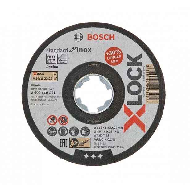 Bosch - Řezný kotouč na ocel 115x22,23 mm 2608619261