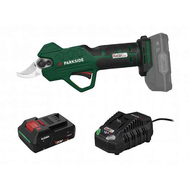 Parkside® Aku nůžky na větve Paas 20-Li B1, Smart 4 Ah