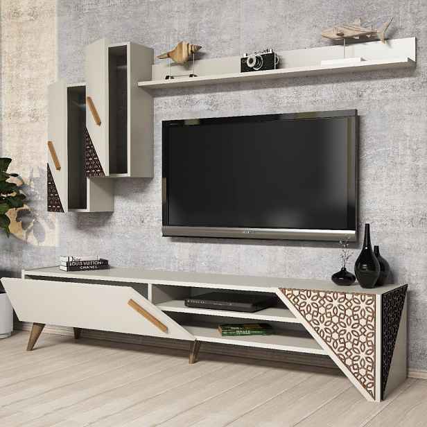 TV stěna / Sestava pod TV Beril - Cream