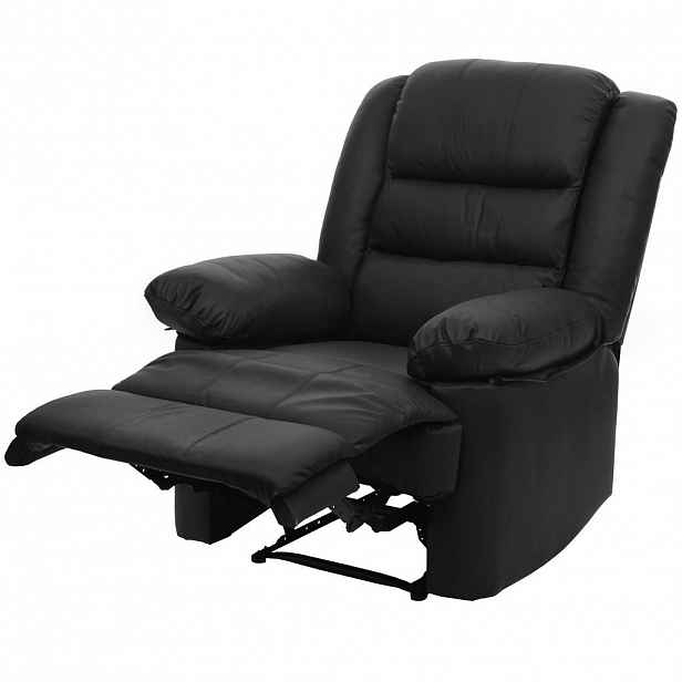 MCW RELAXAČNÍ KŘESLO Černé