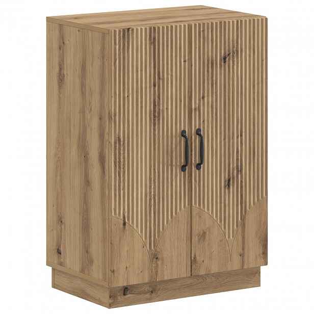 vidaXL Skříň na obuv HOORN 59,5 x 39,5 x 87 cm Kompozitní dřevo