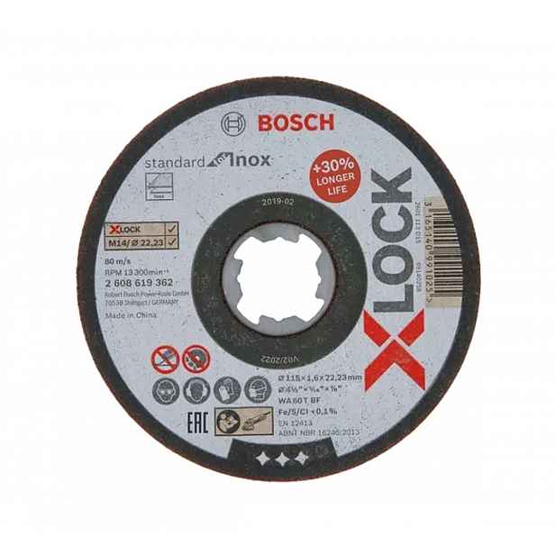 Bosch - Řezný kotouč na ocel 115x22,23 mm 2608619362