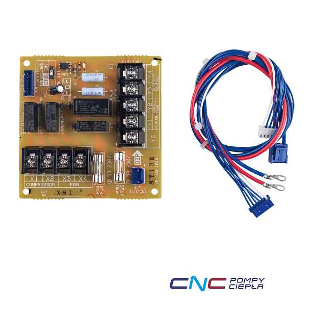 Daikin KRP1B61 Originální adaptér Pcb 4 Výstupy Kompresor Ventilátor Oem