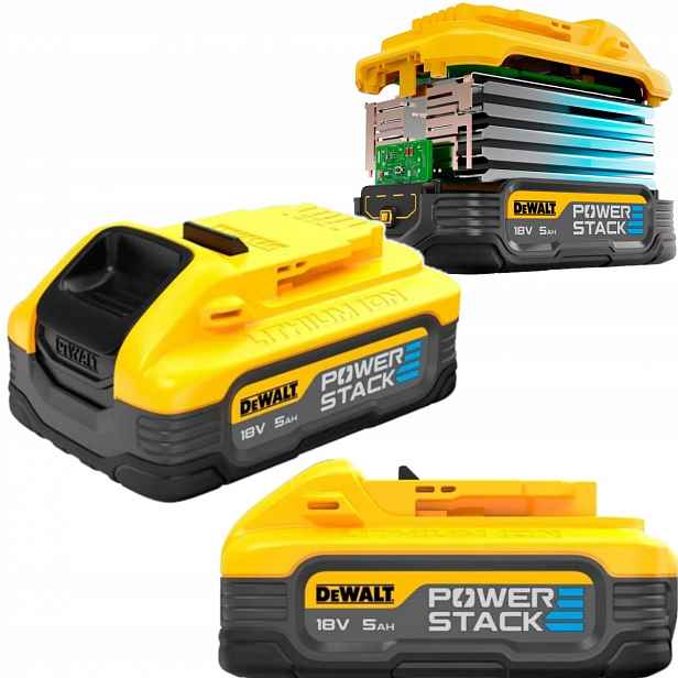 Originální Akumulátor Baterie Powerstack 18V 5,0 Ah DeWALT DCBP518G