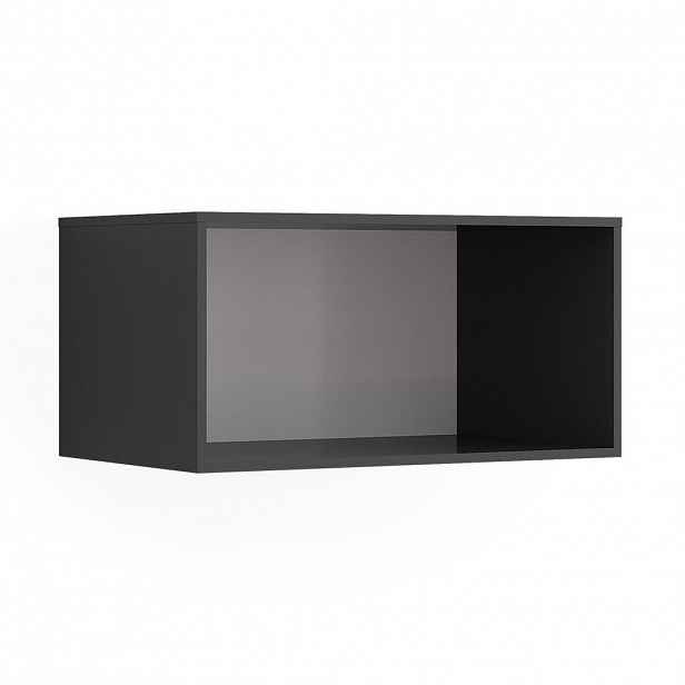 Vicco VRCHNÍ ČÁST SKŘÍNĚ Elmo Antracit 80 x 40 cm