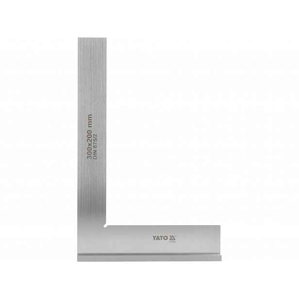 Zámečnický Úhelník S Patkou 300X200 MM Uhlíková Ocel Přesná Din 875/2