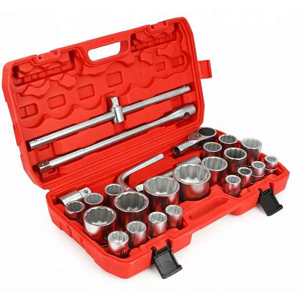 Nasadové Klíče 26PCS 3/4"i1" 21-65 mm 12-hran