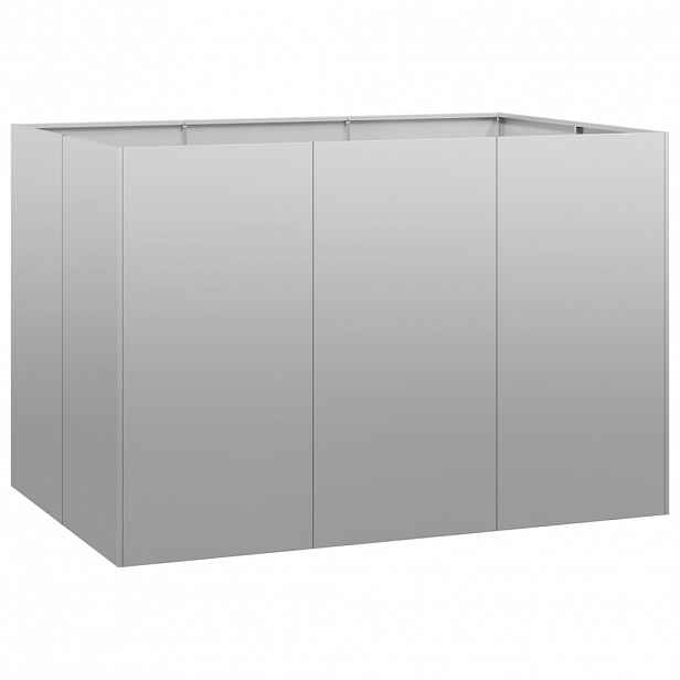 vidaXL Truhlík 120x80x80 cm pozinkovaná ocel