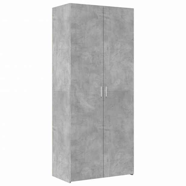 vidaXL Skříň highboard betonově šedá 80x42,5x185 cm kompozitní dřevo