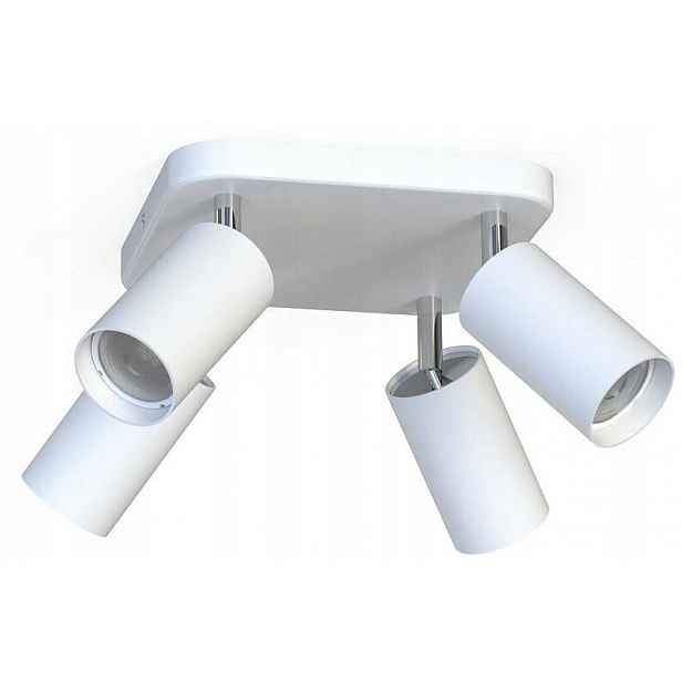 Stropní Svítidlo Spot Eye Bílá 4xGU10 Závěsná lampa do pokoje do obývacího pokoje
